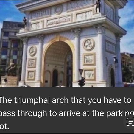 Arss Apartment Skopje Main Square المظهر الخارجي الصورة